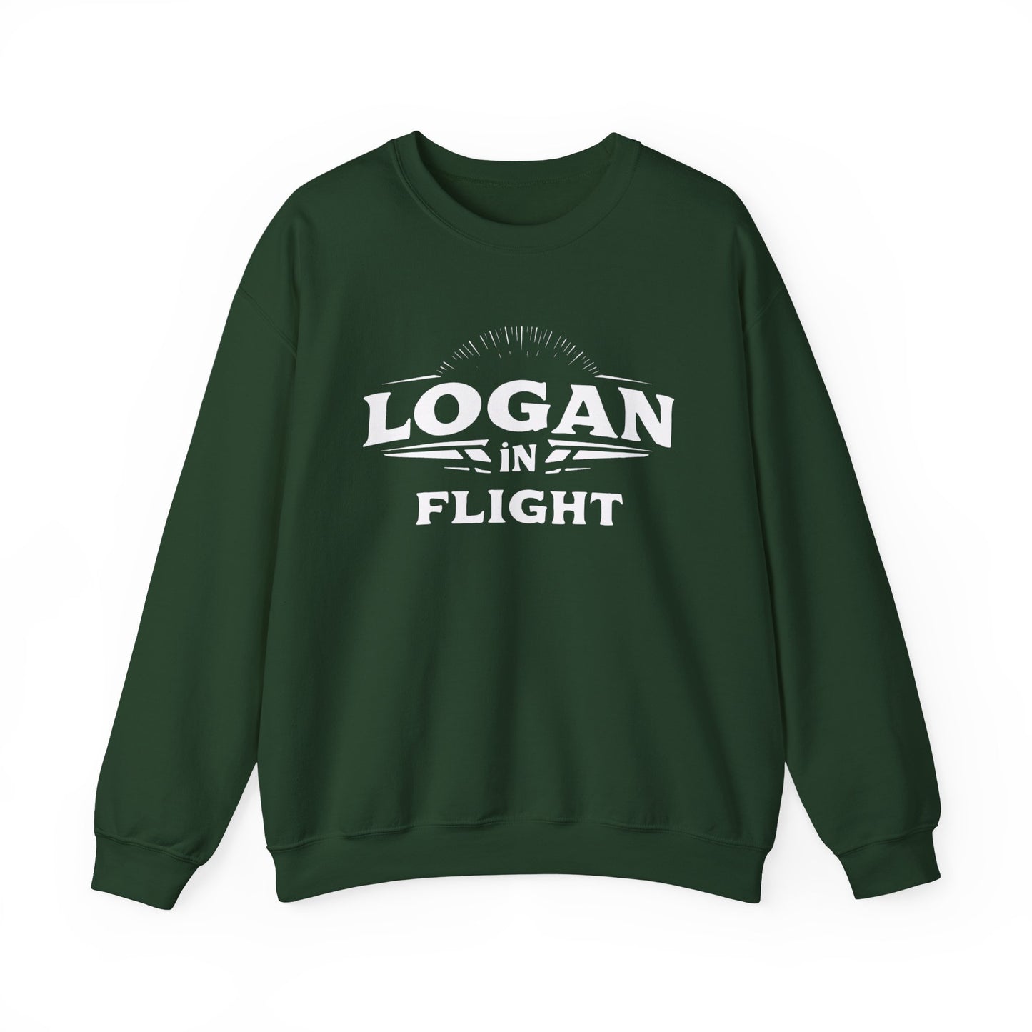 Crewneck Sweatshirt - Logan in Flight
