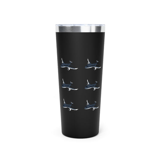 The Logan Whale Tumbler - Logan in Flight