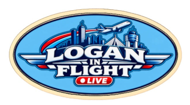 Logan in Flight Live Pin