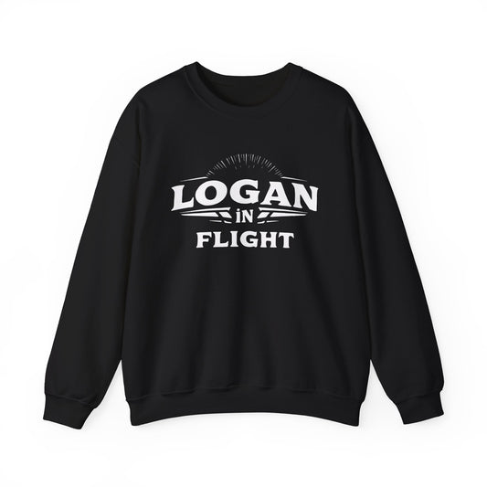 Crewneck Sweatshirt - Logan in Flight