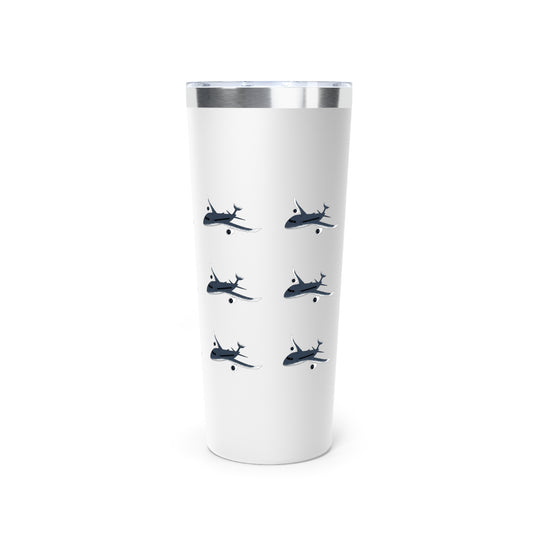 The Logan Whale Tumbler - Logan in Flight