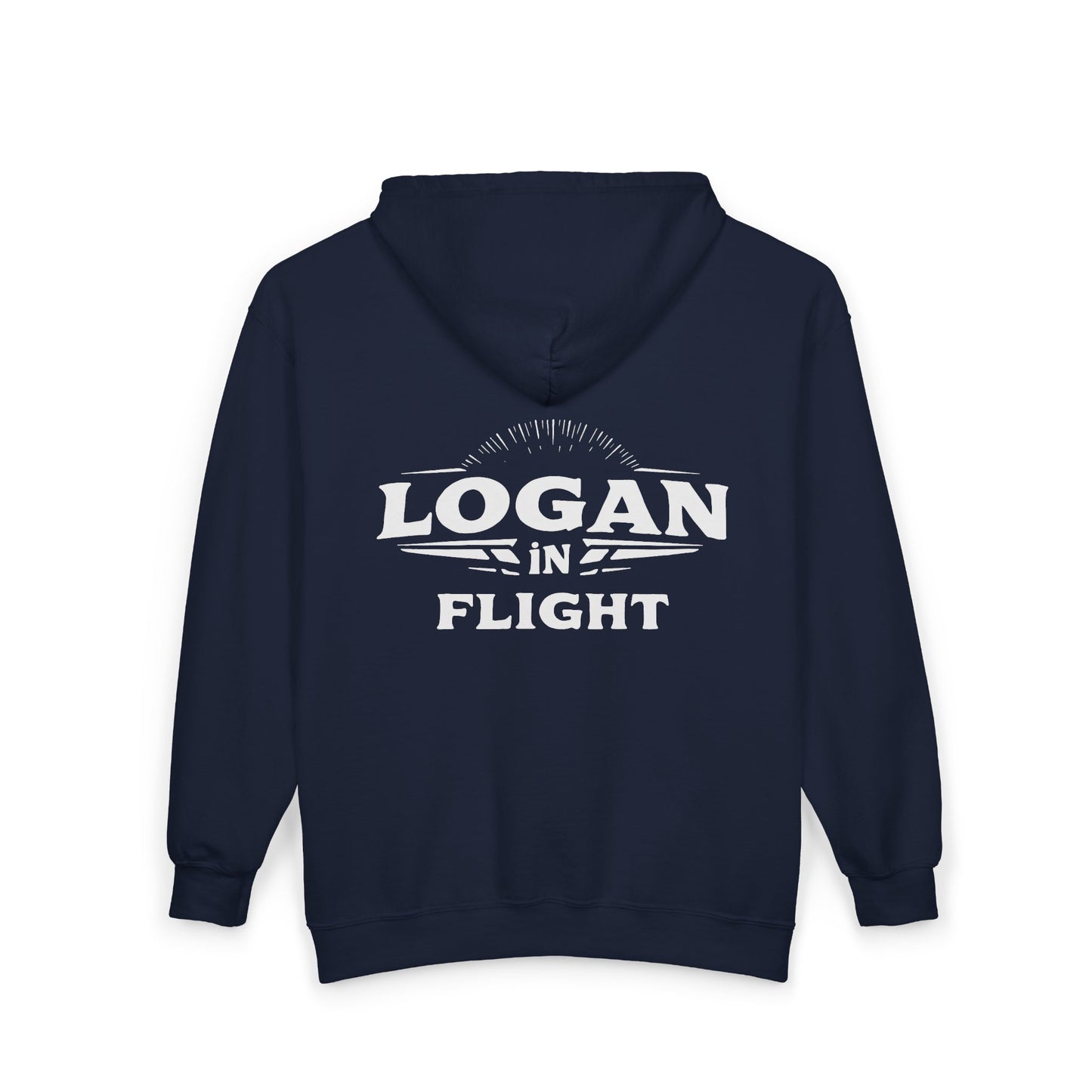 Logan in Flight Zip Hoodie