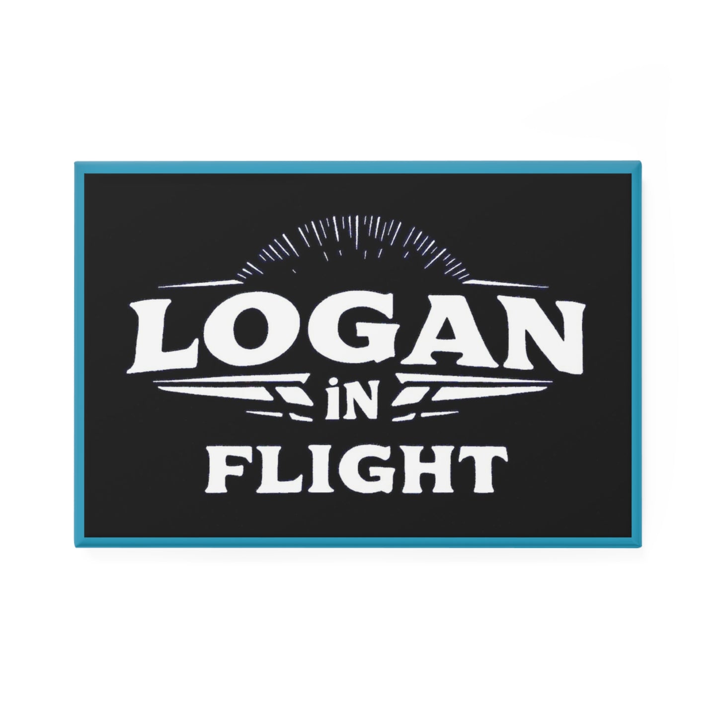 Logan in Flight Magnet