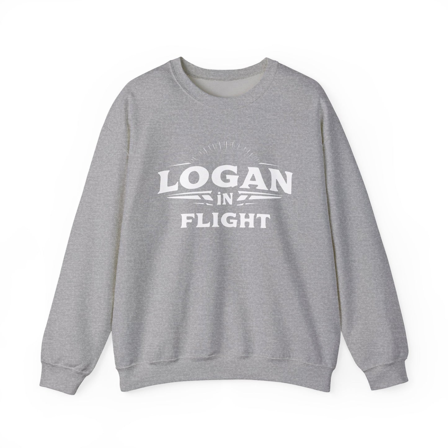 Crewneck Sweatshirt - Logan in Flight