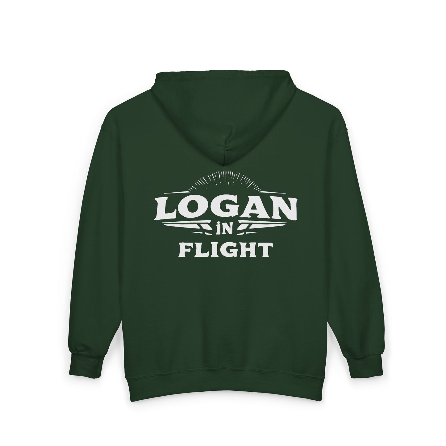 Logan in Flight Zip Hoodie