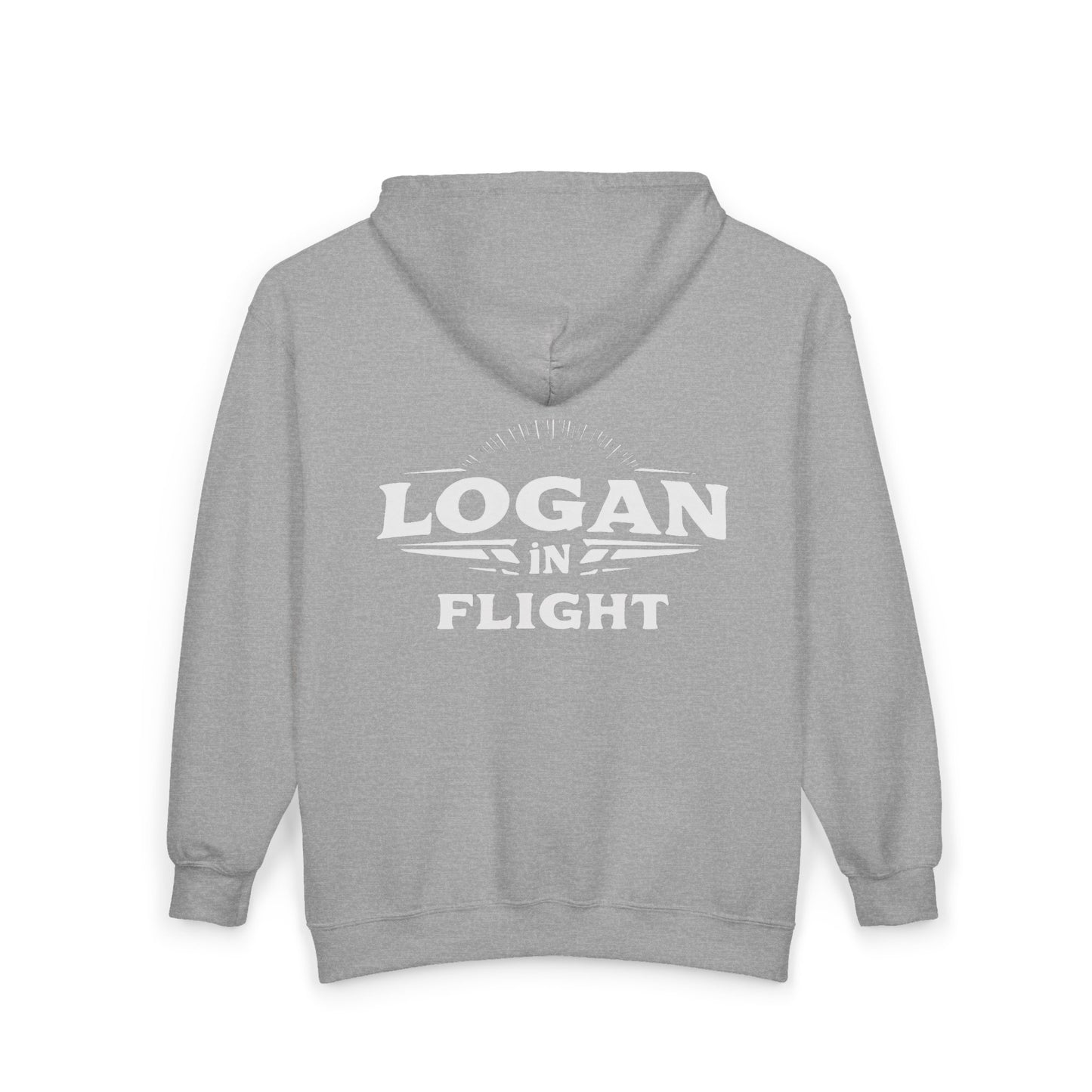 Logan in Flight Zip Hoodie
