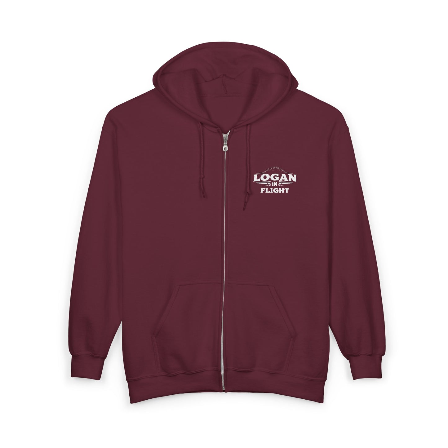 Logan in Flight Zip Hoodie