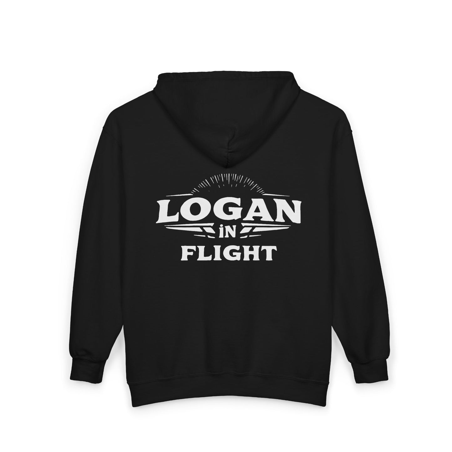 Logan in Flight Zip Hoodie