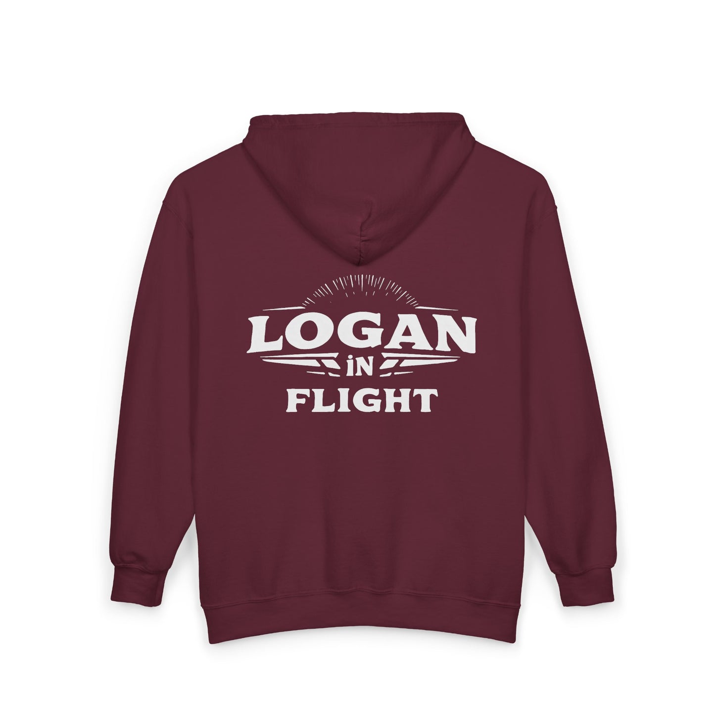 Logan in Flight Zip Hoodie