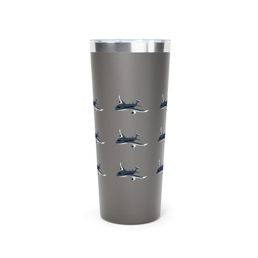 The Logan Whale Tumbler - Logan in Flight